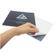 Custom Logo Printed 3D Printing Surface heatbed pad 