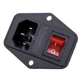 AC-01 power socket with fuse 10A250V 
