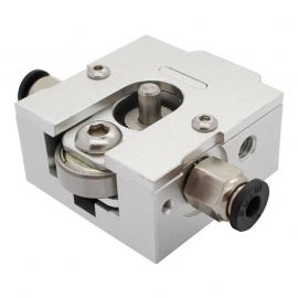 Reprap bulldog extruder aluminium version for 1.75mm & 3mm