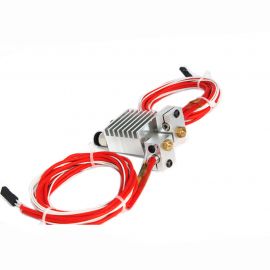 Dual Head Extruder metal hotend 2-in 2-out