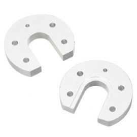 V6 round aluminium hotend mouting bracket