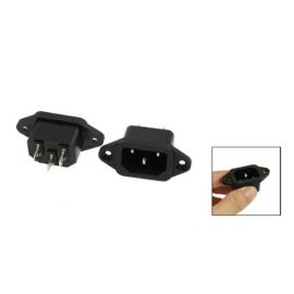 Flanged jack IEC C14 for 3D printer