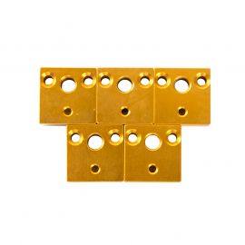 5pcs Brass Heating Block for Creality3D Ender3 CR10 3D Printer 