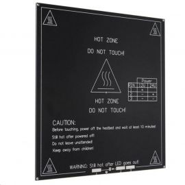 MK3 Aluminum HeatBed Dual Power 12V 24V High Temperature 120 Degree