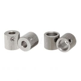 40T Stainless steel MK8 extruder long Driver Feed Gear Wheel