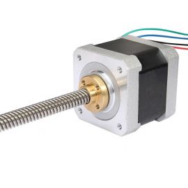 Nema17 stepper motor with 300mm lead screw 42HS40-1704AL 2mm pitch 1 start 2mm lead