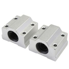SC8UU linear bearing in aluminium block